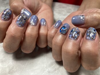 ヒナソラ(hinasora)/あじさいネイル