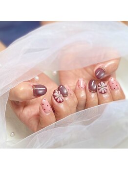 フラワーネイル 古河店(Fleur nail)の写真/アートの種類が豊富！持ち込みデザインもOK◎定額は2ヶ月毎更新♪新しいネイルサロン探しにも☆