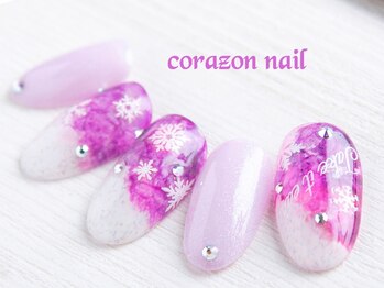コラソンネイル(corazon nail)/HAND★90分やり放題☆雪の結晶