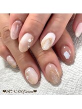 アールネイルドットコム(R*NAIL.com)/持ち込みデザイン×ニュアンス