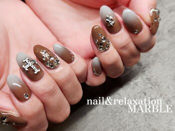 ネイルアンドリラクゼーション マーブル(MARBLE)/つけ放題¥7,700