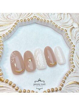 ピオニーネイル(peony nail)/ニットネイル