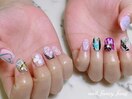 3Dネイル×推しの概念ネイル