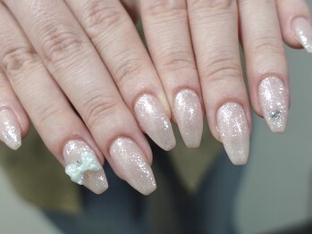 ラミニョンネイルナゴヤ(La Mignon Nail Nagoya)の写真/【オフ無料◇シンプル韓国¥6400/トレンドデザイン¥6900】定額デザイン多数ご用意◎パラジェル変更OK！