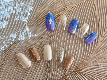 サロン ド スター(salon de starrrrr)の写真/目的に合わせた"自分史上最高"の指先へ☆パーツもカラーも完全自由！持ち込みデザインで気分を上げれる♪