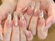ミスネイルサロン(Miss Nail Salon)の写真/【チップ長さだし】美しいフォルムで理想の長さを実現◎深爪や短い爪でお悩みの方も華やかな指先に変身♪