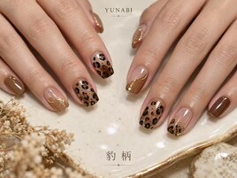 ブラウンレオパードネイル