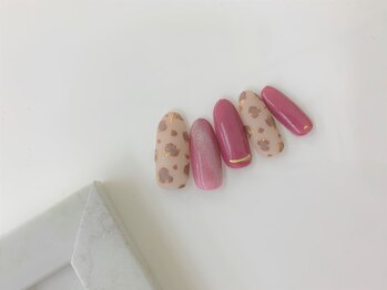 ネイルサロン アミ(Amie)/秋冬♪マグネット×マットレオ