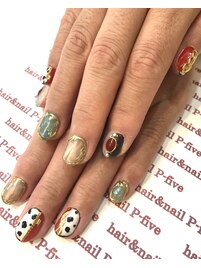 恒例！リクエストネイル♪