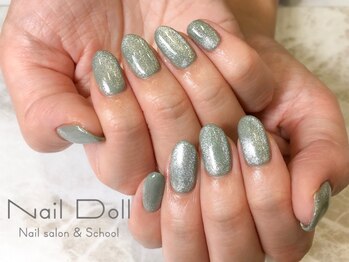 ネイルドール(Nail Doll)/マグネットネイル グリーン