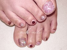 ミリ ミリ(mili mili)/ドライフラワーネイル