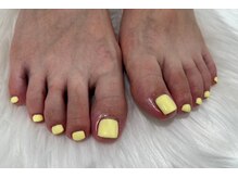 リンダ(Linda)/フット ワンカラー イエロー