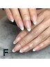 ★限定クーポン★5名様限定フレンチネイル/フィルインオフ・ケア込★¥6980