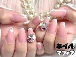 スキニーフレンチネイル