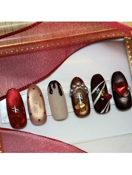 マカロン(macaron)/バレンタインネイルが旬☆