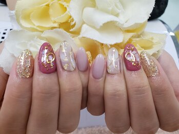 ダブルネイル(Double Nail)/[前窪]キラキラネイル★