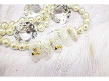 ビューティーアンドライフ オリビア(Beauty&Life Olivia)/ホワイト冬ネイル