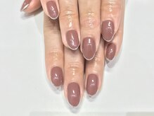 クォーターリゾートネイル(QUARTER RESORT nail)/ラインフレンチネイル☆