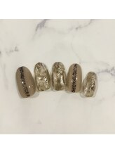 ビューティーアンドスパ セレクトプラス(Beauty & Spa treatment Select +)/ニュアンスブラウンネイル