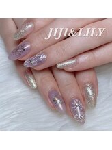 ジジ アンド リリー/花火ネイル