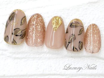 ラグジュアリー ネイルズ(Luxury Nails)/シースルー*フラワーNail