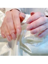 リッシュ ドゥ(RICHE deux)/ちゅるんモーブカラーネイル！