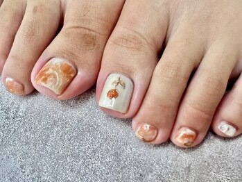 エムスラッシュ ネイル センター北店(M.SLASH)/ニュアンスアートデザイン