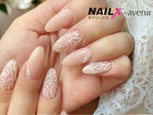 ネイリックス アヴェニール(NAILX avenir)/ヌーディローズレース