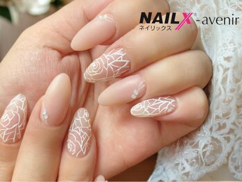 ネイリックス アヴェニール(NAILX avenir)/ヌーディローズレース