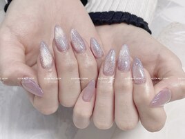 ワンホンマグネットネイル