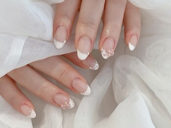 《パラジェル》小花ネイル