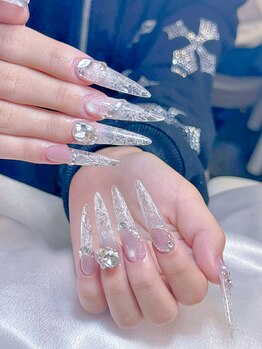 ココネイル 大塚店(coco nail)/クリアネイル/春/ピンク色