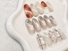 【定額ネイル】きれいめニュアンスデザイン￥12100