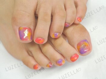 ルズ エラ プライベートネイルサロン(Luz ella private nail salon)/foot nail♪