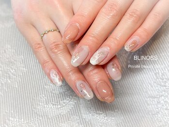 ブリノス(BLINOSS)/ニュアンス☆ブライダルネイル