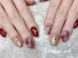 バレンタインネイル¥10980
