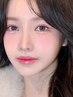 束感メニュー*tiktokまつ毛【＊中顔面短縮＊エクステ上下つけ放題】¥5500