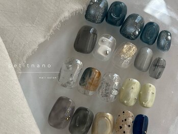 プチナノ(petitnano)の写真/【当店人気No.1】 ショートネイルも圧倒的センスでリピーター多数★ふと視線に入る指先に思わず心が弾む♪
