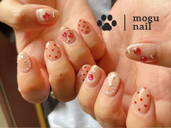 モグネイル(Mogunail)/チェリーネイル/秋冬ネイル