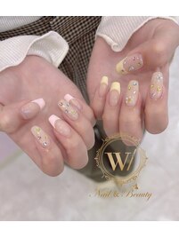 パステル春フレンチ