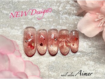 エメ(Aimer)/韓国・ワンホンネイル♪