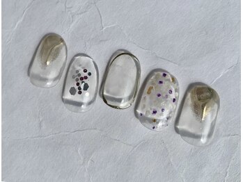 モニカ(MONICA)/クリア×ゴールド♪ニュアンス