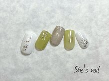 シーズネイル 渋谷店(She's nail)/新規お客様オフ込み6500円