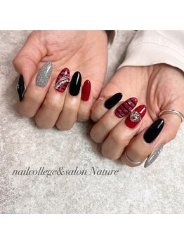 ネイルカレッジアンドサロン ナチュレ(nailcollege&salon NATURE)/推しネイル