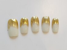 えがお爪工房/ミラーネイル