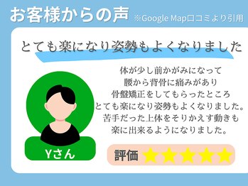 むげん整骨院鍼灸院 草津/お客様からの声 6