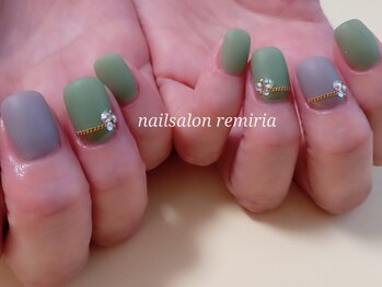 ネイルサロン レミリア(Remiria)/定額デザイン￥6500[お色変更可]