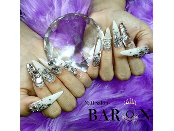 バロン 新宿店(BARON)/強めギャルネイル