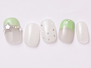 アイ ネイルズ 天神店(I nails)/春パステル　¥7500