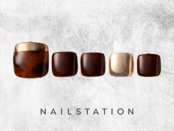 ネイルステーション アトレ四谷店(NAIL STATION)/キラキラネイル/パラジェル